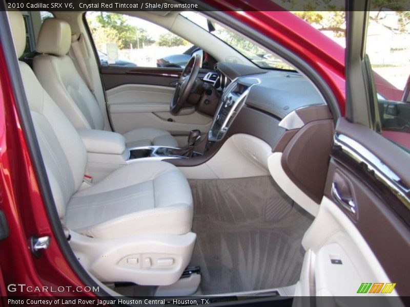 Crystal Red Tintcoat / Shale/Brownstone 2010 Cadillac SRX V6