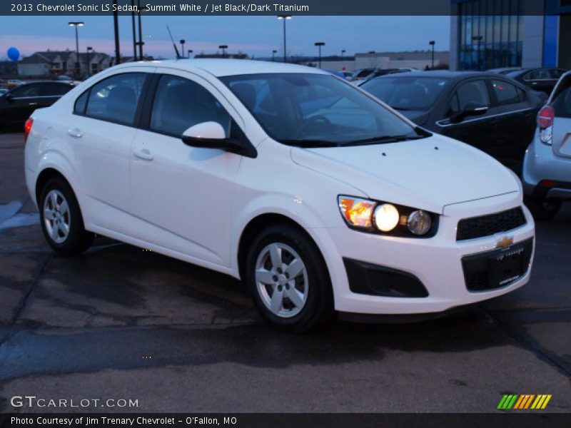 Front 3/4 View of 2013 Sonic LS Sedan