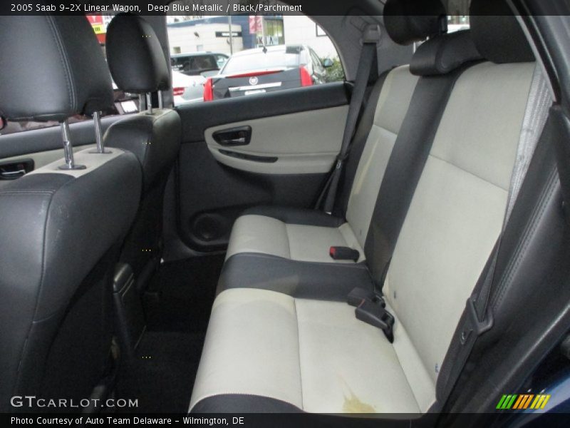 Rear Seat of 2005 9-2X Linear Wagon