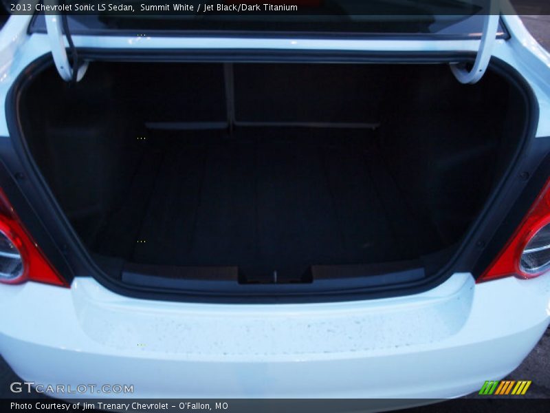 Summit White / Jet Black/Dark Titanium 2013 Chevrolet Sonic LS Sedan