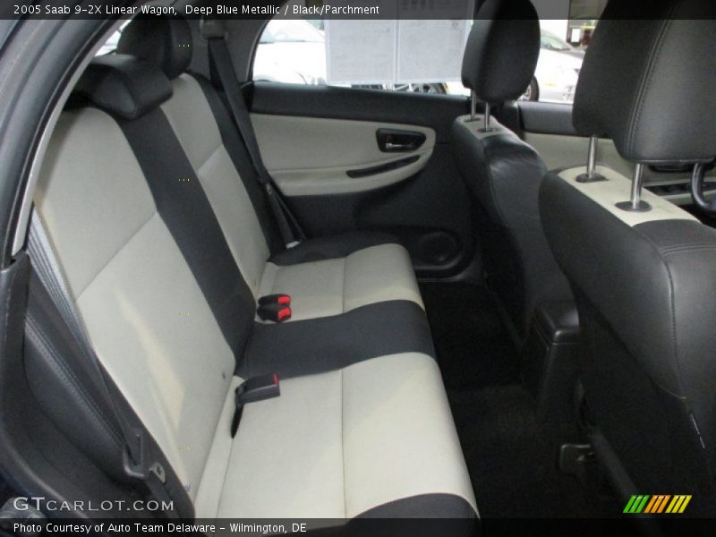 Rear Seat of 2005 9-2X Linear Wagon