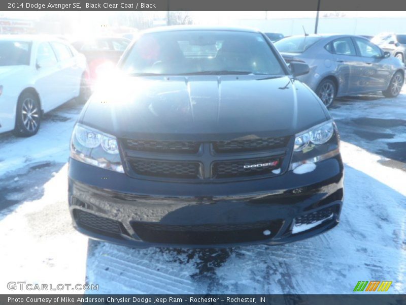 Black Clear Coat / Black 2014 Dodge Avenger SE