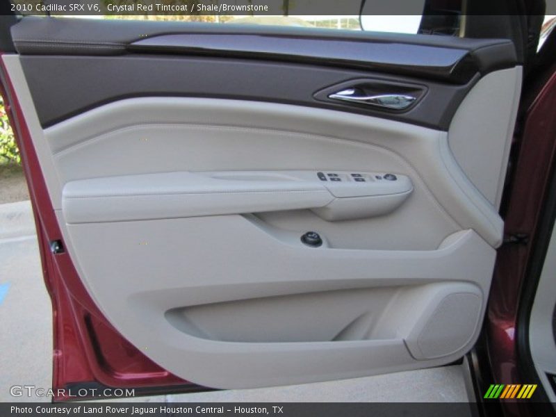 Crystal Red Tintcoat / Shale/Brownstone 2010 Cadillac SRX V6