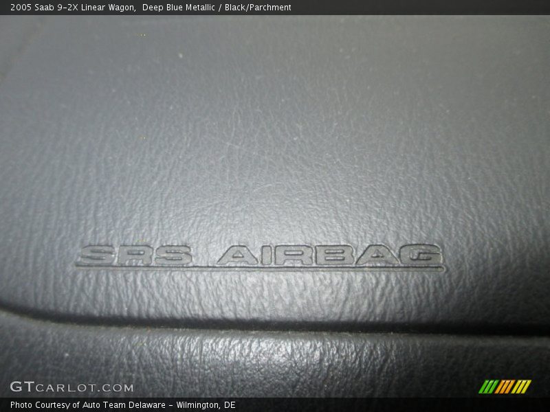 Deep Blue Metallic / Black/Parchment 2005 Saab 9-2X Linear Wagon