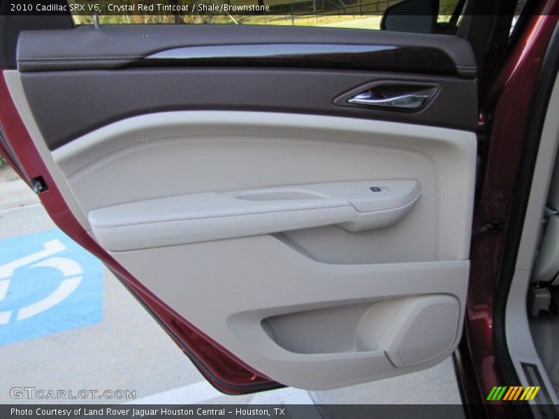 Crystal Red Tintcoat / Shale/Brownstone 2010 Cadillac SRX V6