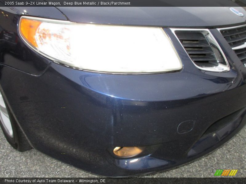 Deep Blue Metallic / Black/Parchment 2005 Saab 9-2X Linear Wagon