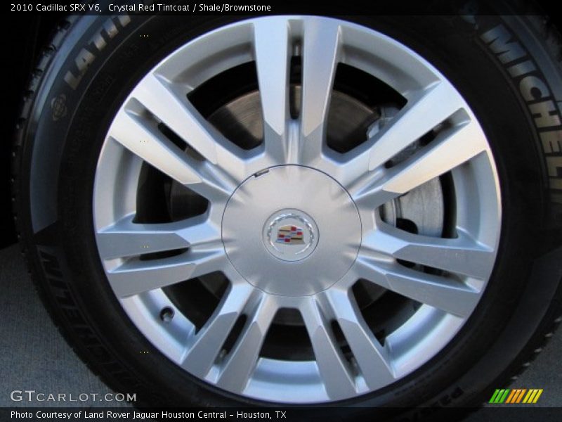 Crystal Red Tintcoat / Shale/Brownstone 2010 Cadillac SRX V6