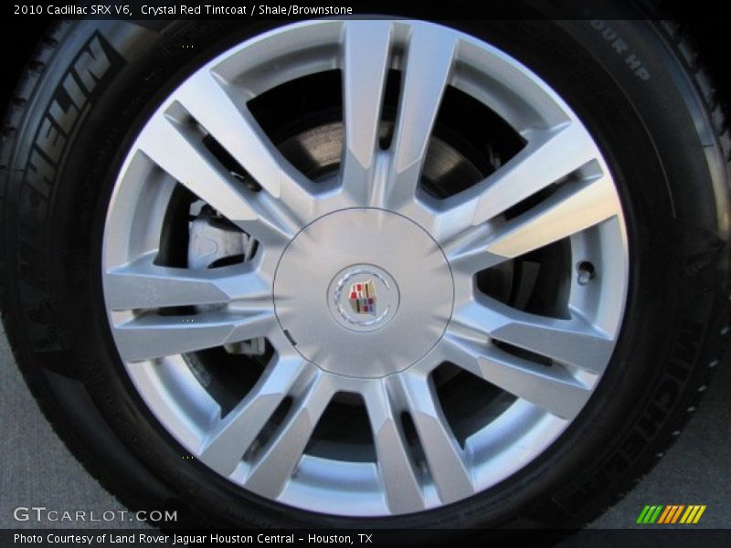 Crystal Red Tintcoat / Shale/Brownstone 2010 Cadillac SRX V6