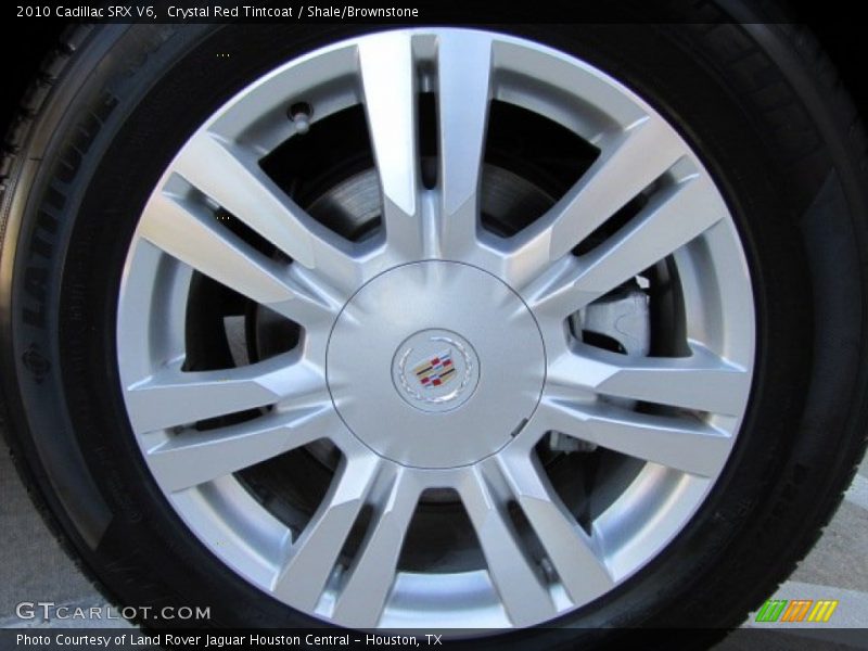 Crystal Red Tintcoat / Shale/Brownstone 2010 Cadillac SRX V6