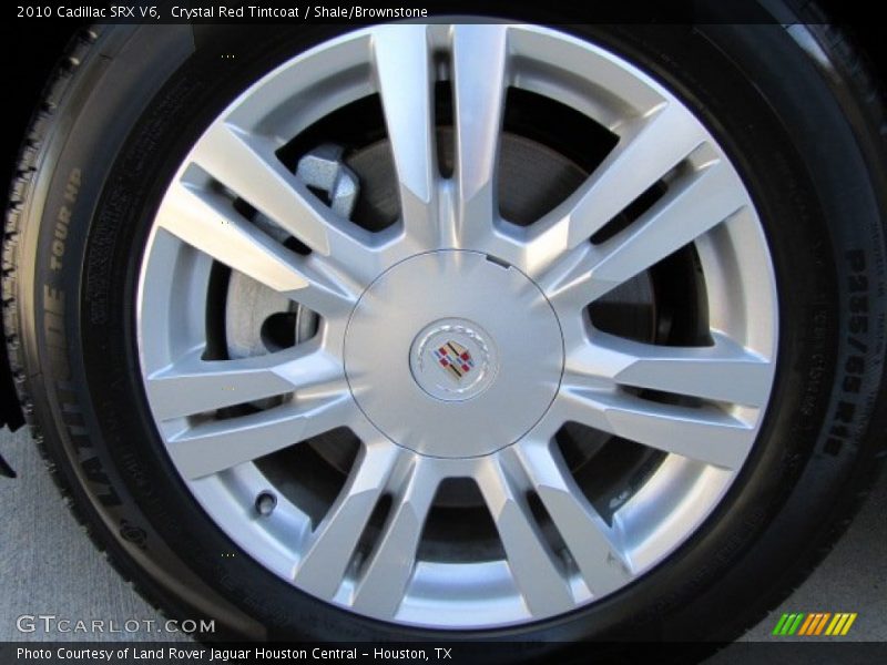 Crystal Red Tintcoat / Shale/Brownstone 2010 Cadillac SRX V6