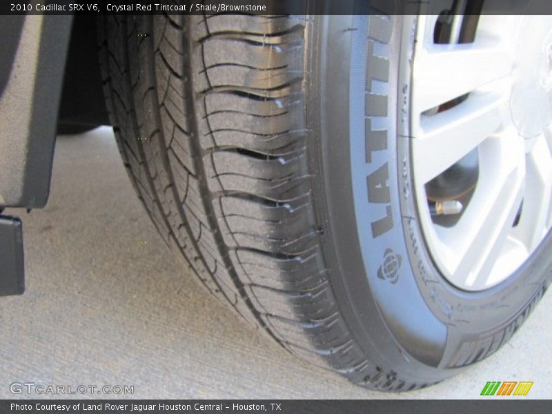 Crystal Red Tintcoat / Shale/Brownstone 2010 Cadillac SRX V6