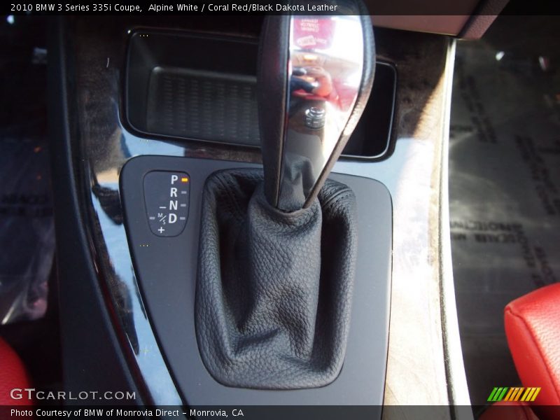 Alpine White / Coral Red/Black Dakota Leather 2010 BMW 3 Series 335i Coupe