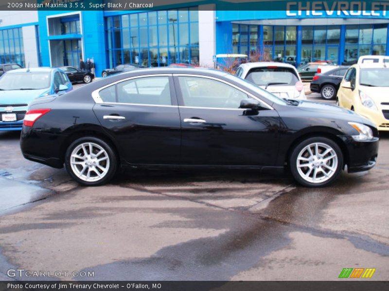 Super Black / Charcoal 2009 Nissan Maxima 3.5 S