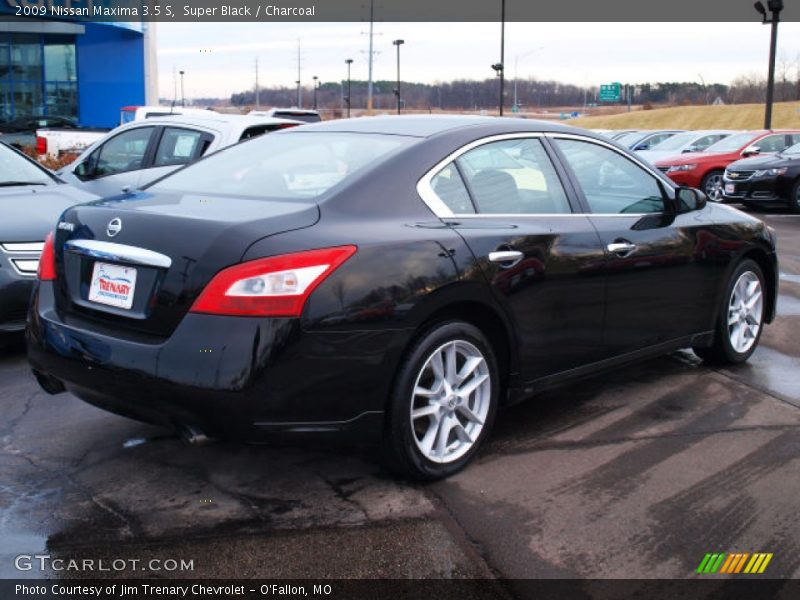 Super Black / Charcoal 2009 Nissan Maxima 3.5 S