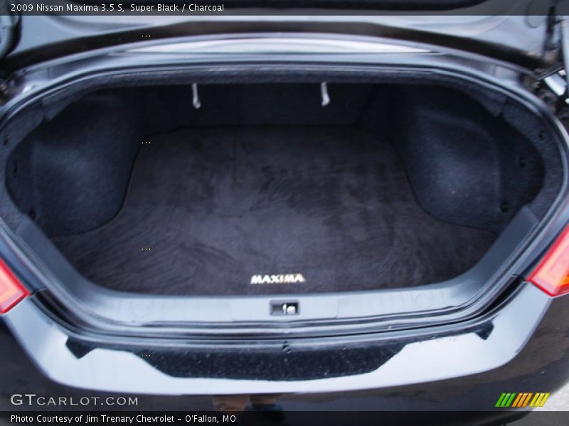Super Black / Charcoal 2009 Nissan Maxima 3.5 S