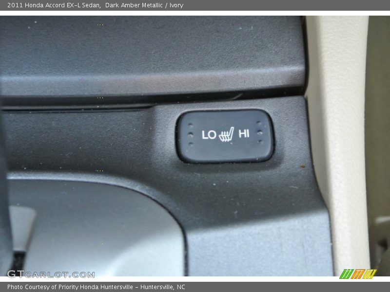 Dark Amber Metallic / Ivory 2011 Honda Accord EX-L Sedan