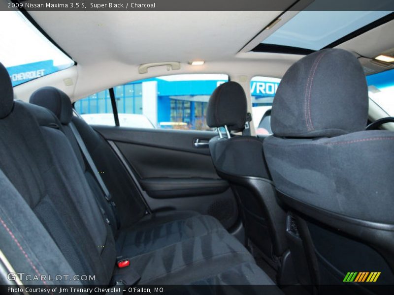 Super Black / Charcoal 2009 Nissan Maxima 3.5 S