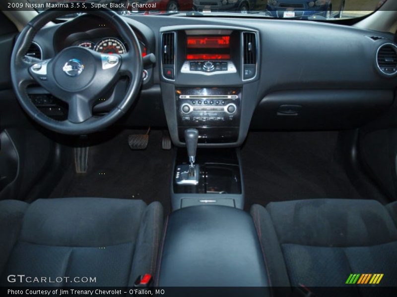 Super Black / Charcoal 2009 Nissan Maxima 3.5 S