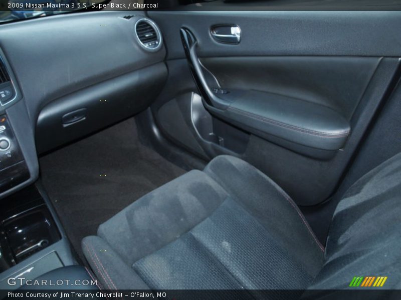 Super Black / Charcoal 2009 Nissan Maxima 3.5 S
