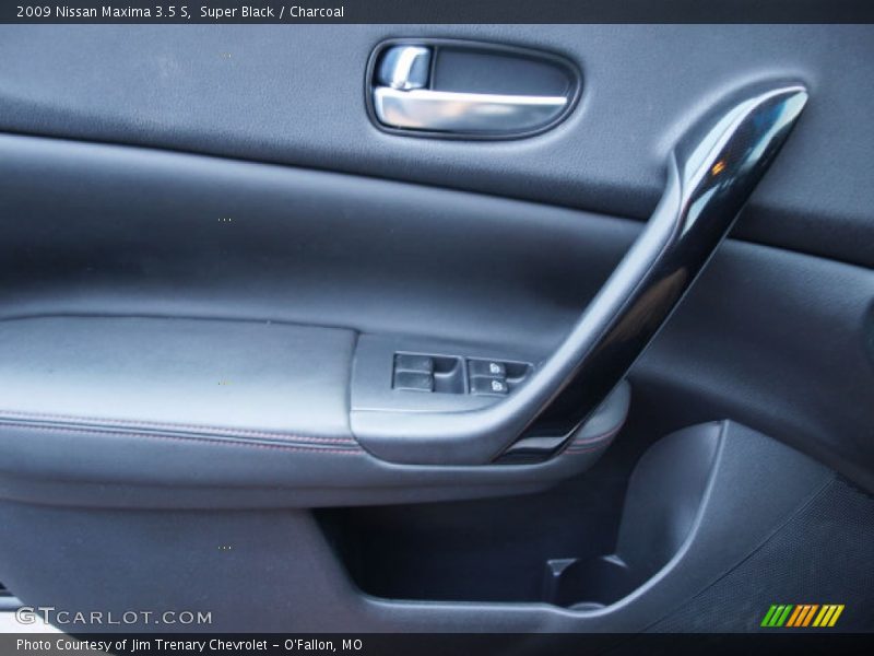 Super Black / Charcoal 2009 Nissan Maxima 3.5 S