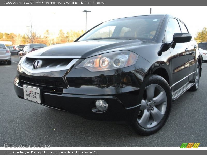 Crystal Black Pearl / Ebony 2009 Acura RDX SH-AWD Technology