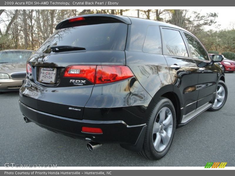Crystal Black Pearl / Ebony 2009 Acura RDX SH-AWD Technology