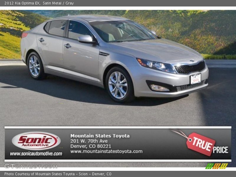 Satin Metal / Gray 2012 Kia Optima EX