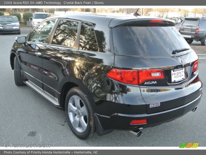 Crystal Black Pearl / Ebony 2009 Acura RDX SH-AWD Technology