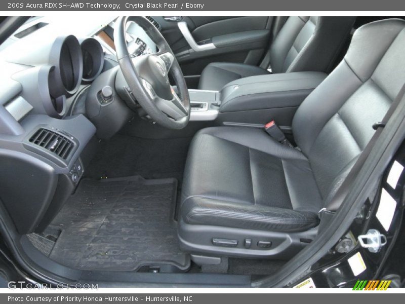Crystal Black Pearl / Ebony 2009 Acura RDX SH-AWD Technology