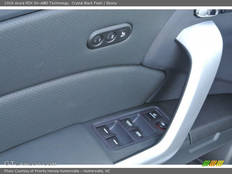 Crystal Black Pearl / Ebony 2009 Acura RDX SH-AWD Technology