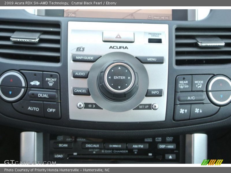 Crystal Black Pearl / Ebony 2009 Acura RDX SH-AWD Technology