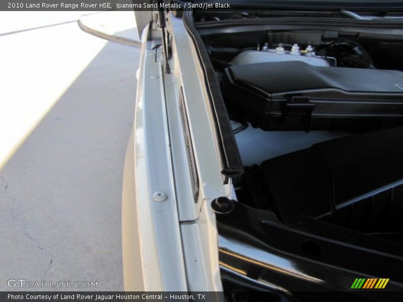 Ipanema Sand Metallic / Sand/Jet Black 2010 Land Rover Range Rover HSE