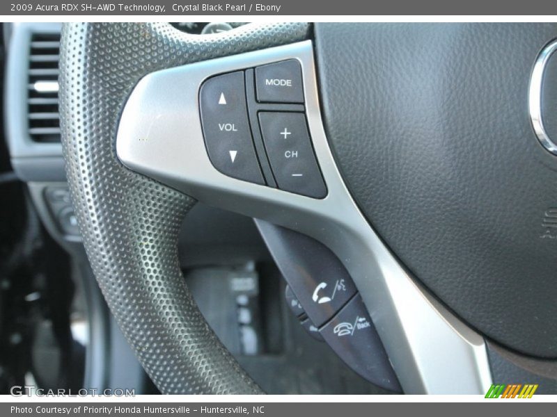 Crystal Black Pearl / Ebony 2009 Acura RDX SH-AWD Technology