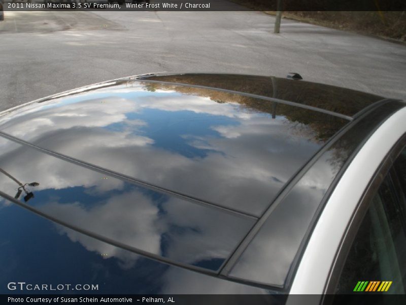 Winter Frost White / Charcoal 2011 Nissan Maxima 3.5 SV Premium