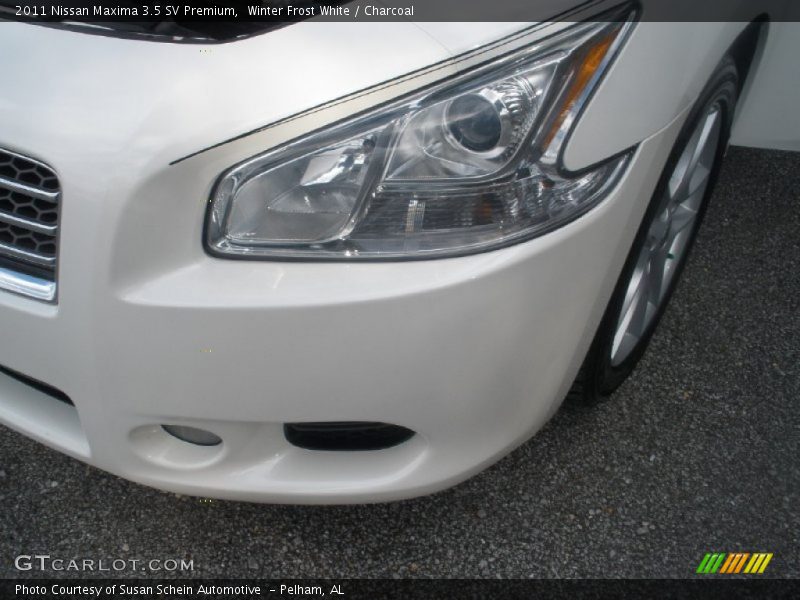 Winter Frost White / Charcoal 2011 Nissan Maxima 3.5 SV Premium