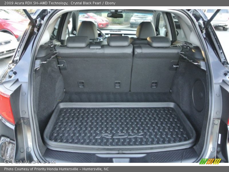 Crystal Black Pearl / Ebony 2009 Acura RDX SH-AWD Technology