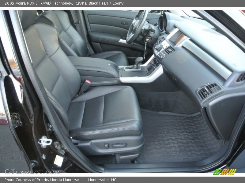 Crystal Black Pearl / Ebony 2009 Acura RDX SH-AWD Technology