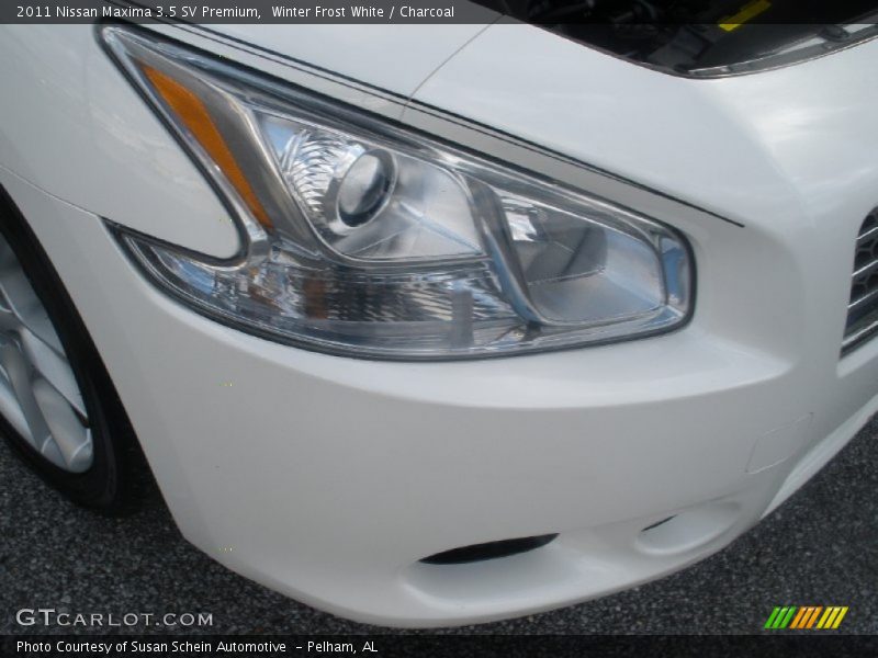 Winter Frost White / Charcoal 2011 Nissan Maxima 3.5 SV Premium