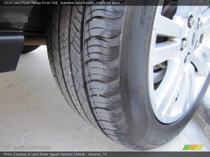 Ipanema Sand Metallic / Sand/Jet Black 2010 Land Rover Range Rover HSE