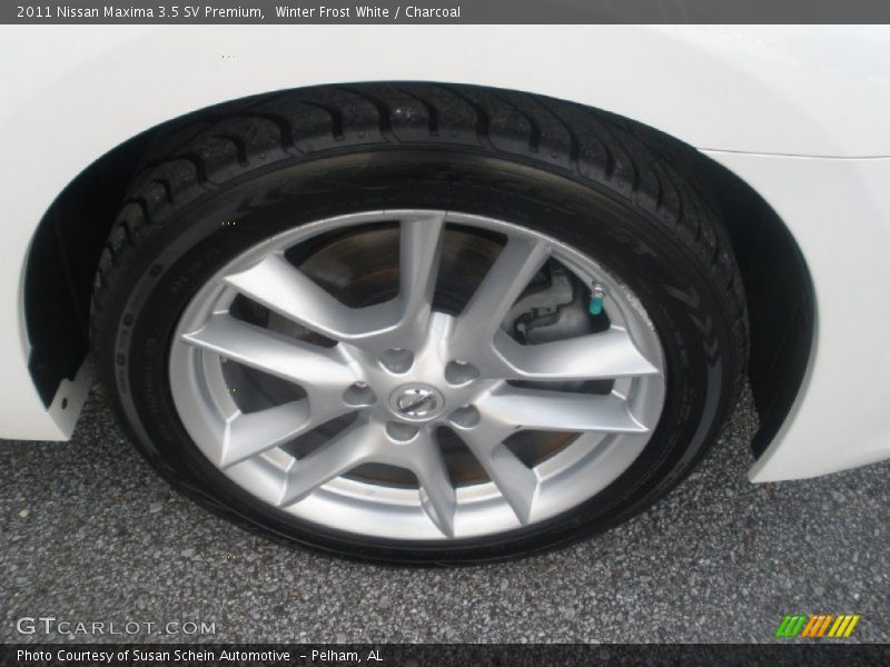 Winter Frost White / Charcoal 2011 Nissan Maxima 3.5 SV Premium