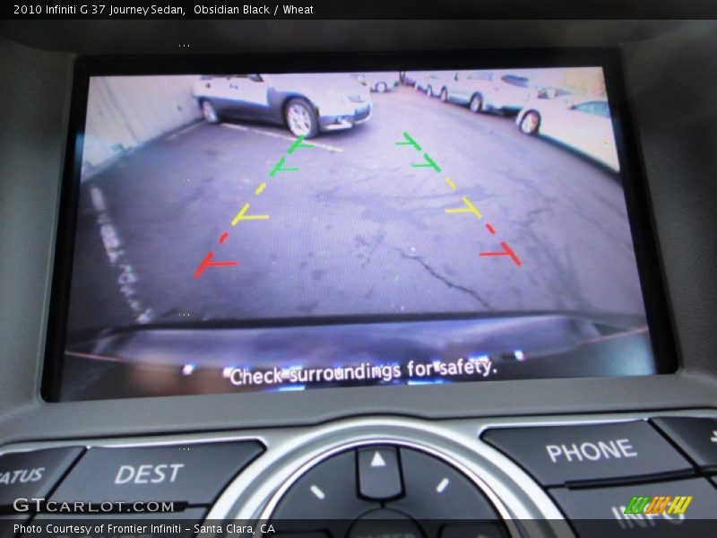 Obsidian Black / Wheat 2010 Infiniti G 37 Journey Sedan