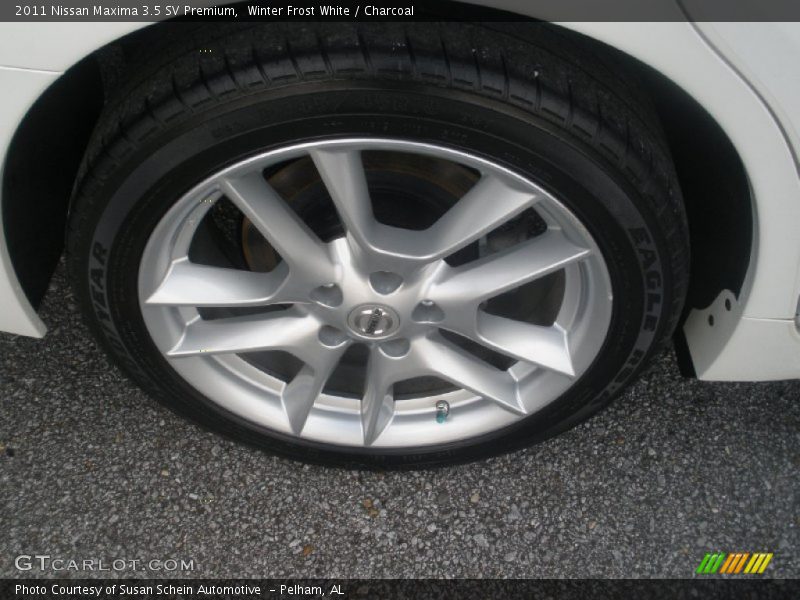 Winter Frost White / Charcoal 2011 Nissan Maxima 3.5 SV Premium