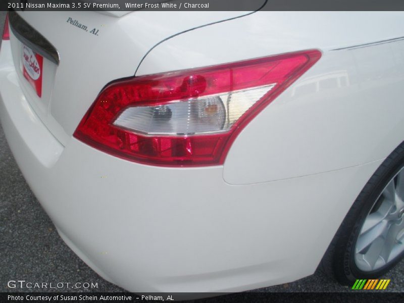 Winter Frost White / Charcoal 2011 Nissan Maxima 3.5 SV Premium