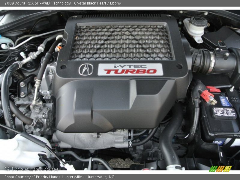 Crystal Black Pearl / Ebony 2009 Acura RDX SH-AWD Technology