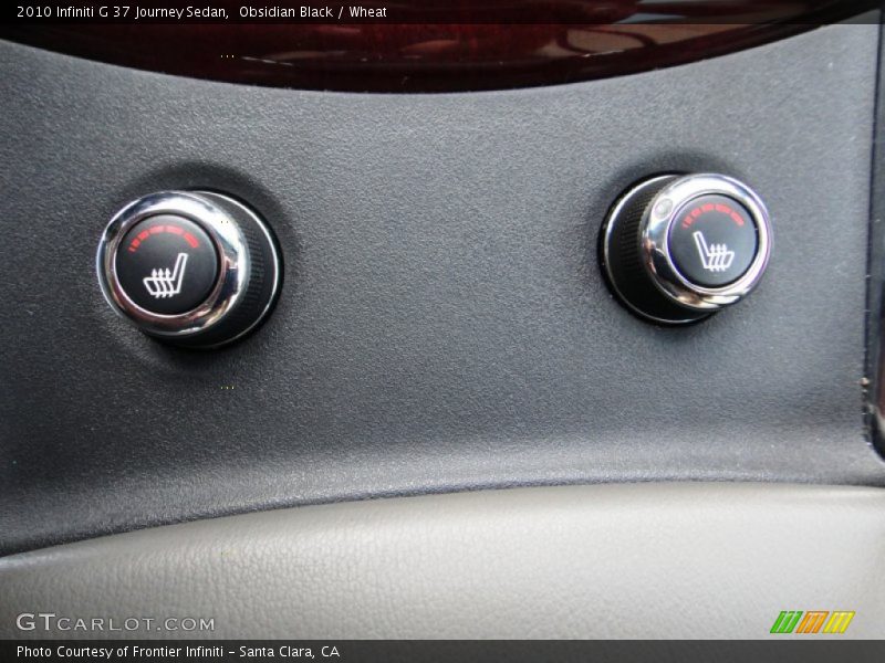 Obsidian Black / Wheat 2010 Infiniti G 37 Journey Sedan