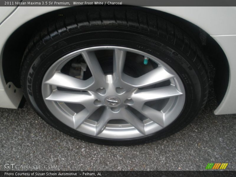 Winter Frost White / Charcoal 2011 Nissan Maxima 3.5 SV Premium