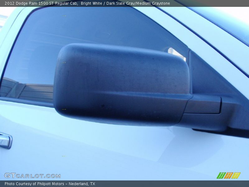 Bright White / Dark Slate Gray/Medium Graystone 2012 Dodge Ram 1500 ST Regular Cab
