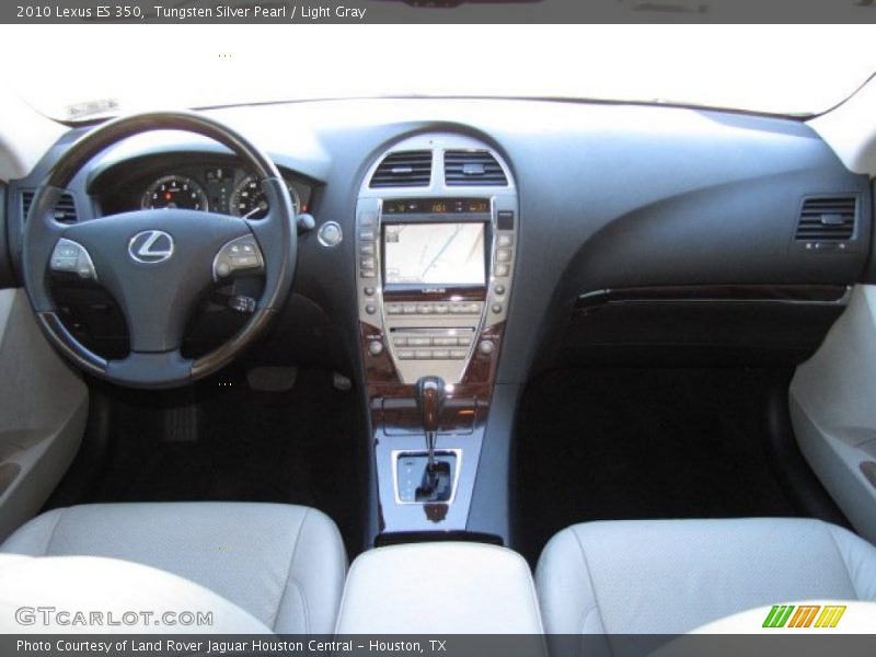 Tungsten Silver Pearl / Light Gray 2010 Lexus ES 350