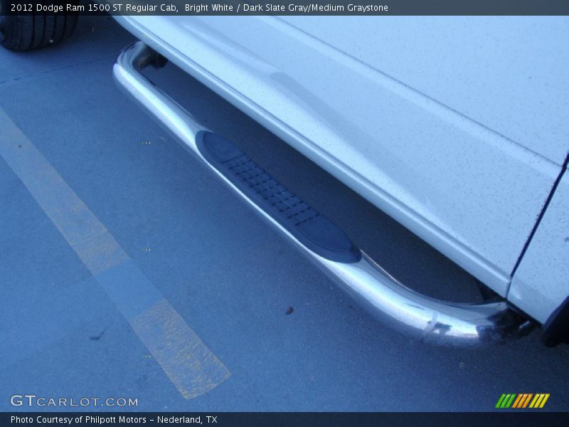 Bright White / Dark Slate Gray/Medium Graystone 2012 Dodge Ram 1500 ST Regular Cab