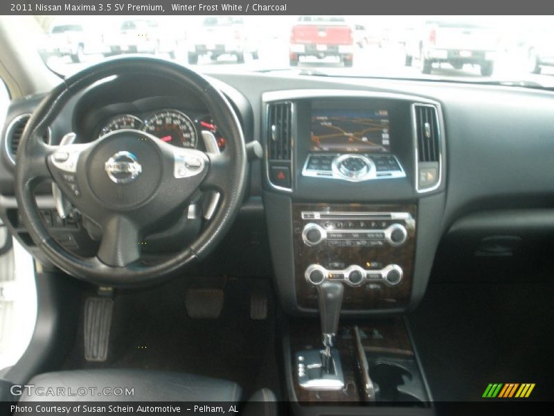 Winter Frost White / Charcoal 2011 Nissan Maxima 3.5 SV Premium